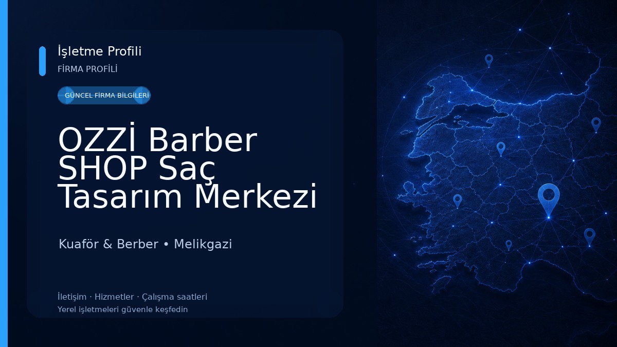 OZZİ Barber SHOP Saç Tasarım Merkezi Kuaför & Berber