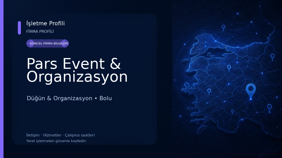 Pars Event & Organizasyon Düğün & Organizasyon