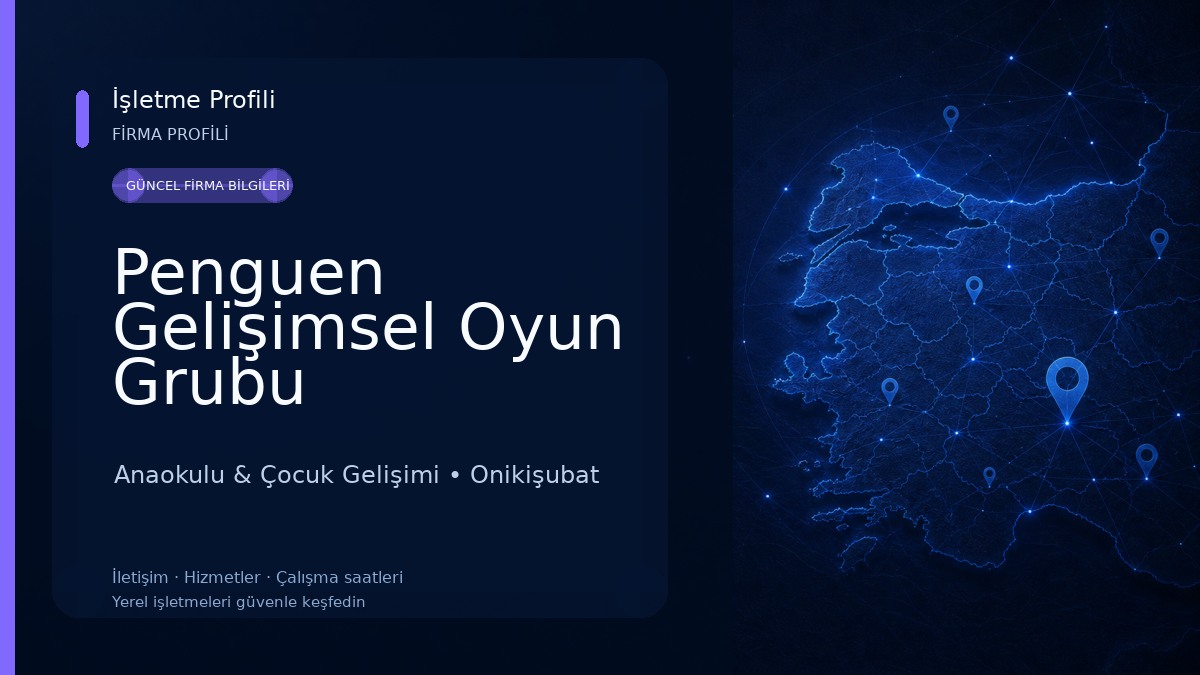 Penguen Gelişimsel Oyun Grubu