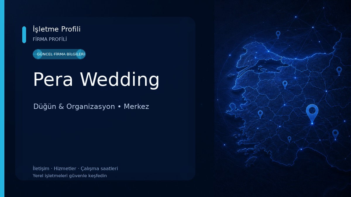 Pera Wedding 