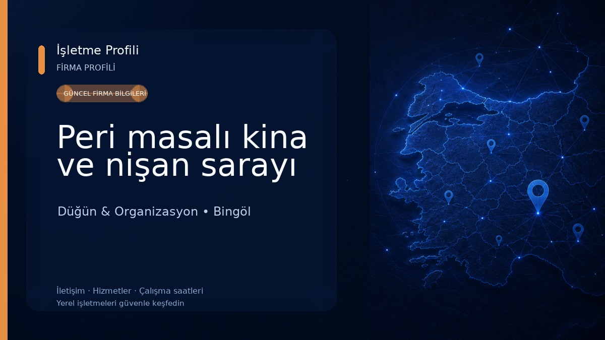 Peri masalı kina ve nişan sarayı Düğün & Organizasyon