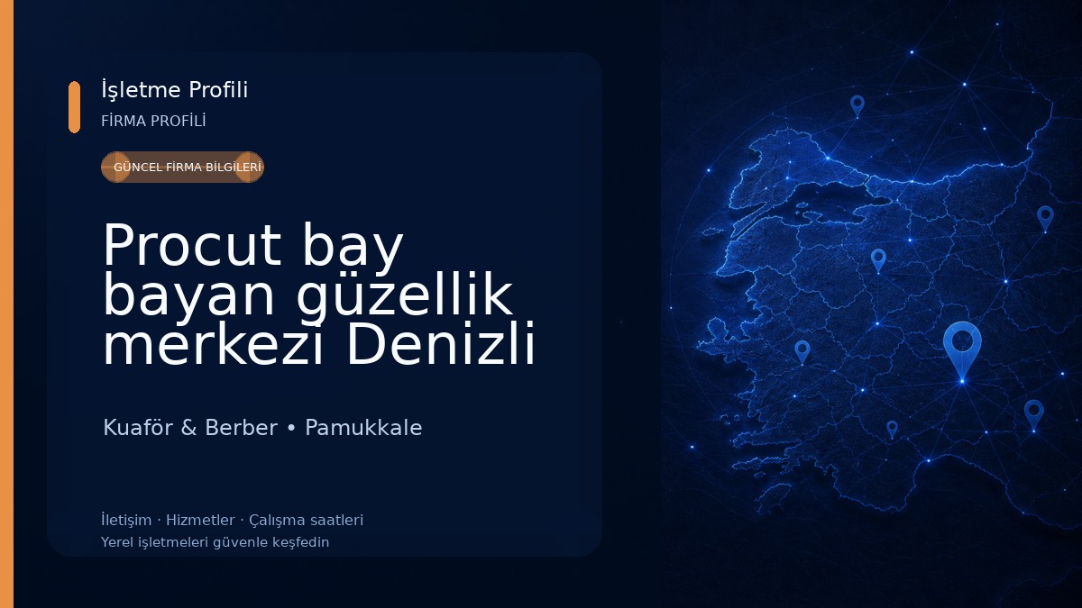 Procut bay bayan güzellik merkezi Denizli berber