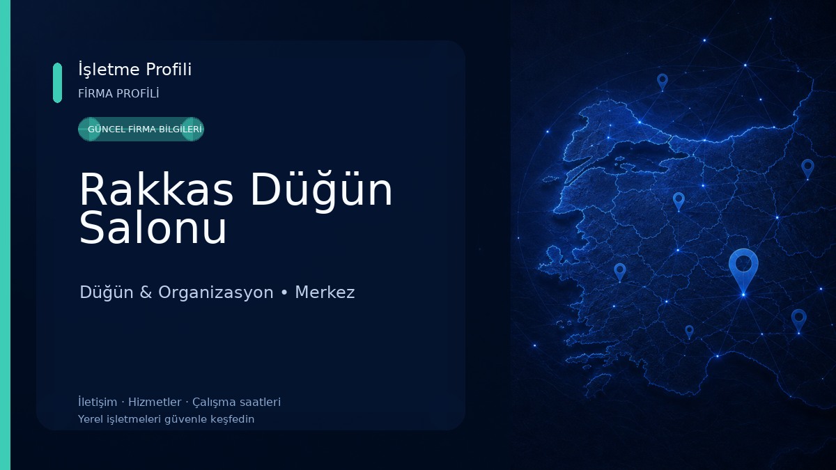 Rakkas Düğün Salonu Düğün & Organizasyon