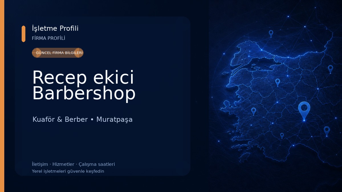 Recep ekici Barbershop Kuaför & Berber