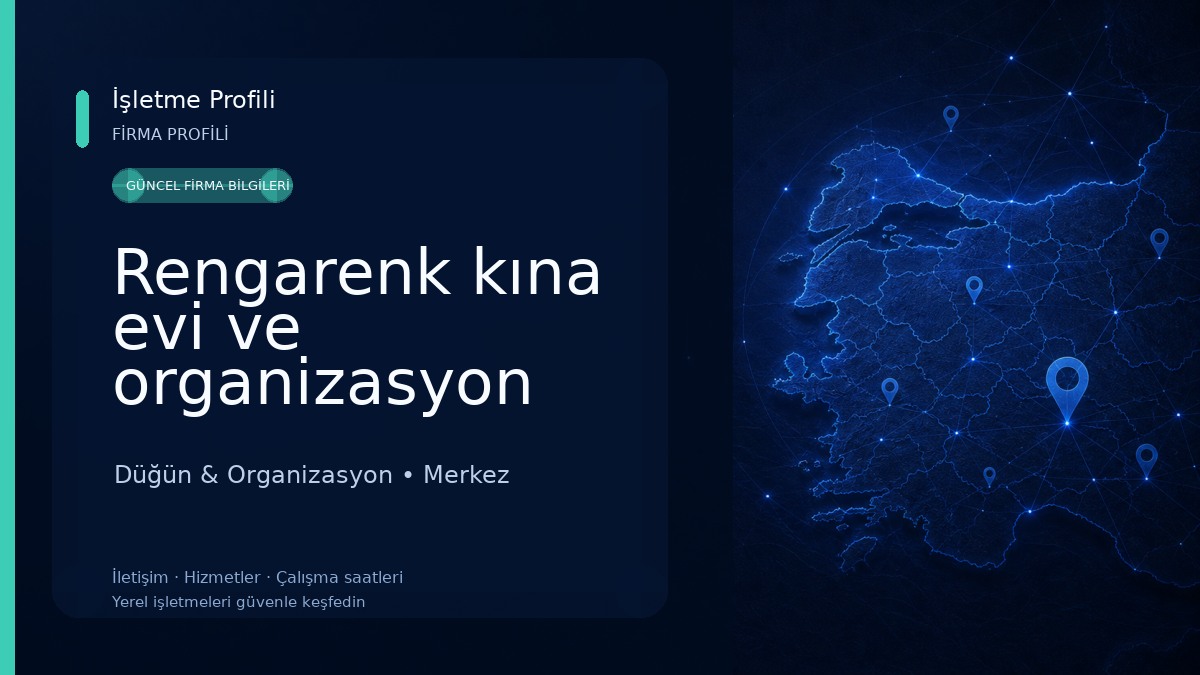 Rengarenk kına evi ve organizasyon Düğün & Organizasyon