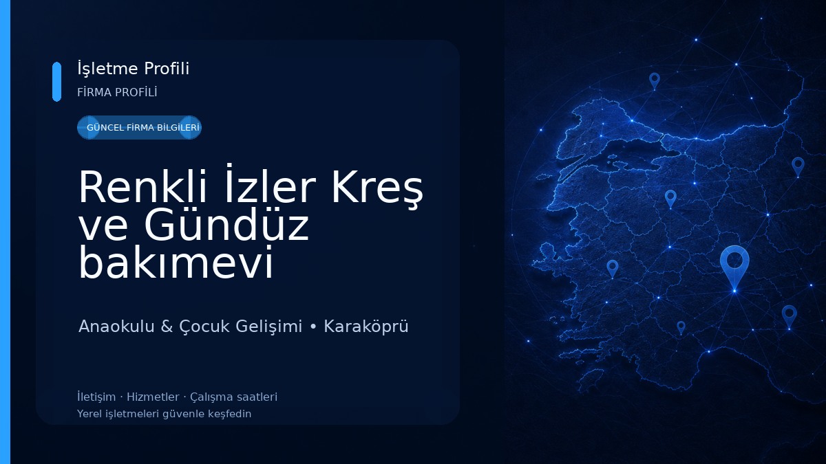 Renkli İzler Kreş ve Gündüz bakımevi
