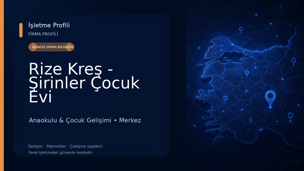 Rize Kreş - Şirinler Çocuk Evi 
