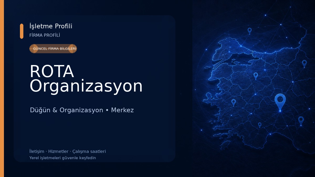 ROTA Organizasyon Düğün & Organizasyon