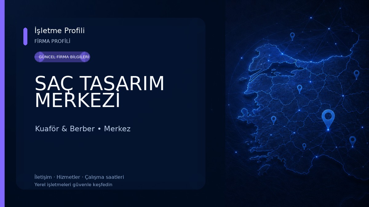 SAÇ TASARIM MERKEZİ Kuaför & Berber
