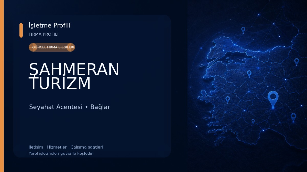 ŞAHMERAN TURİZM Seyahat Acentesi