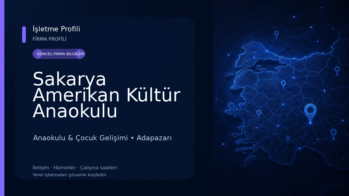 Sakarya Amerikan Kültür Anaokulu