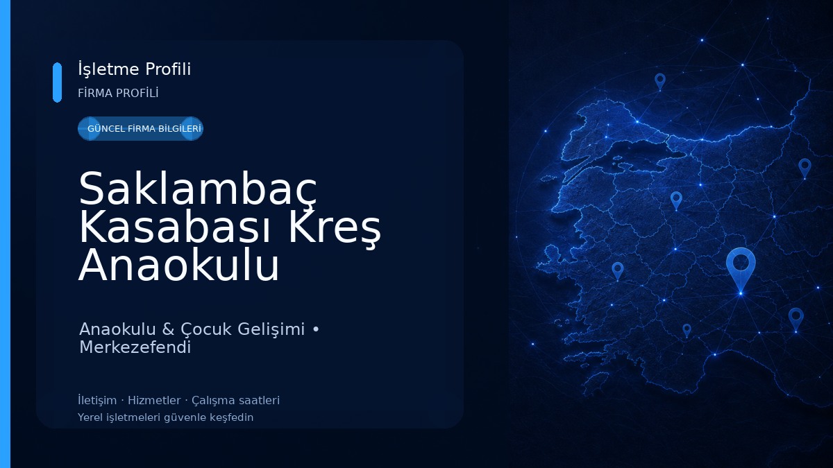 Saklambaç Kasabası Kreş Anaokulu Anaokulu & Çocuk Gelişimi