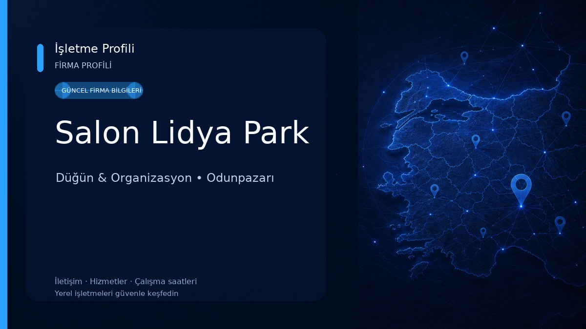 Salon Lidya Park Düğün & Organizasyon