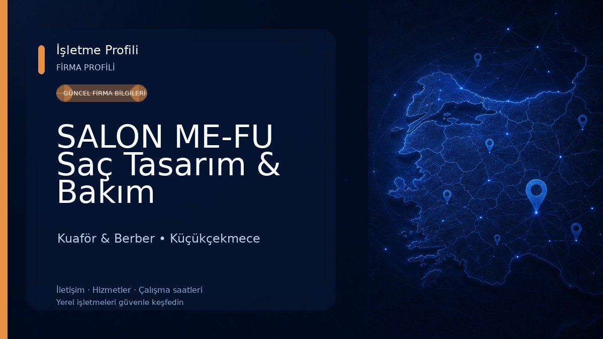 SALON ME-FU Saç Tasarım & Bakım Kuaför & Berber