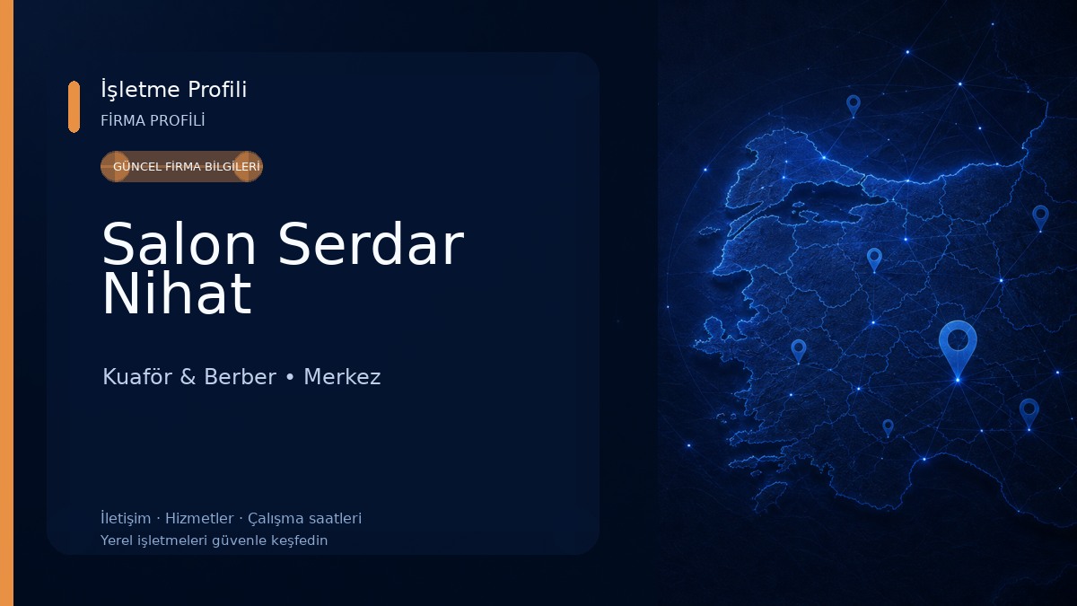 Salon Serdar Nihat 