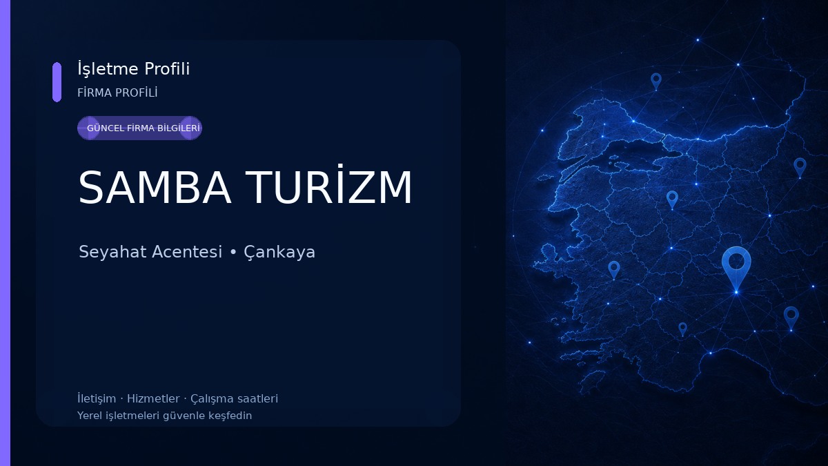 SAMBA TURİZM Seyahat Acentesi