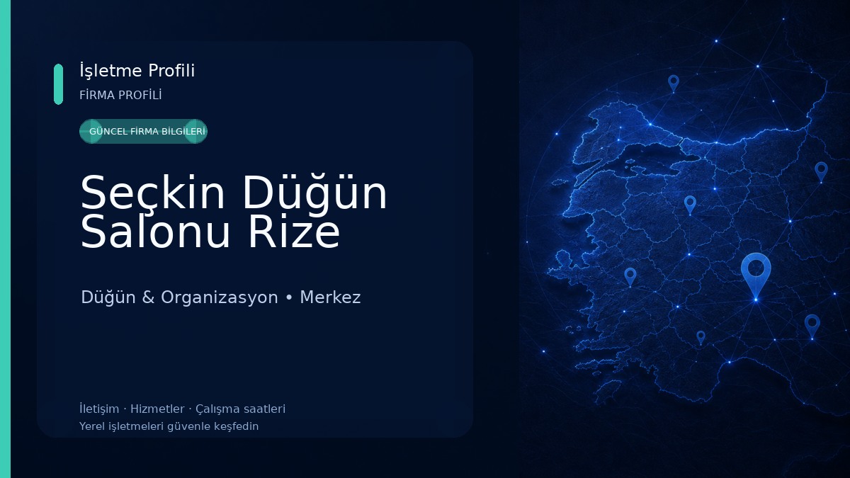 Seçkin Düğün Salonu Rize