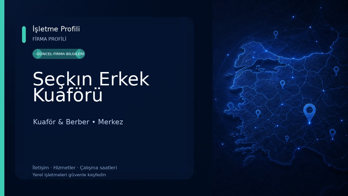 Seçkın Erkek Kuaförü