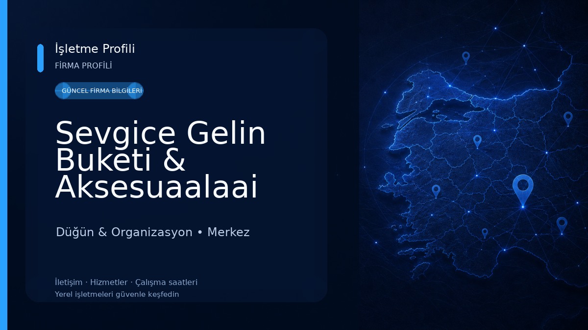 Sevgice Gelin Buketi & Aksesuaalaai