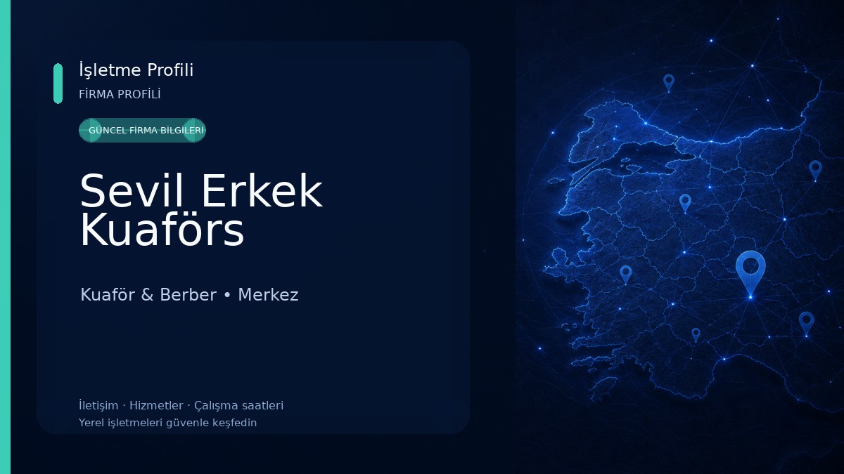 Sevil Erkek Kuaförs 