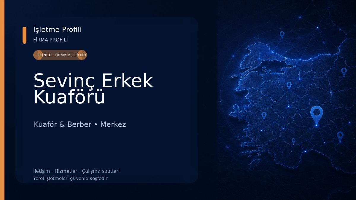Sevinç Erkek Kuaförü Kuaför & Berber