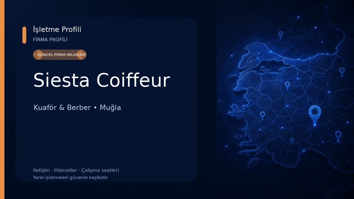 Siesta Coiffeur Kuaför & Berber