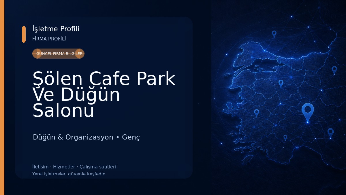Şölen Cafe Park Ve Düğün Salonu Düğün & Organizasyon