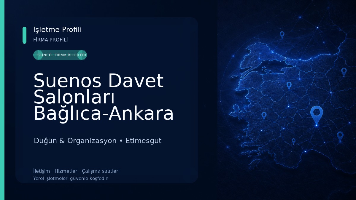 Suenos Davet Salonları Bağlıca-Ankara Düğün & Organizasyon