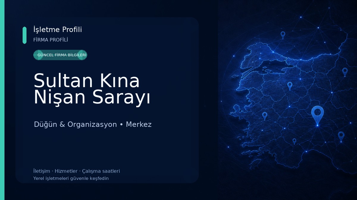 Sultan Kına Nişan Sarayı