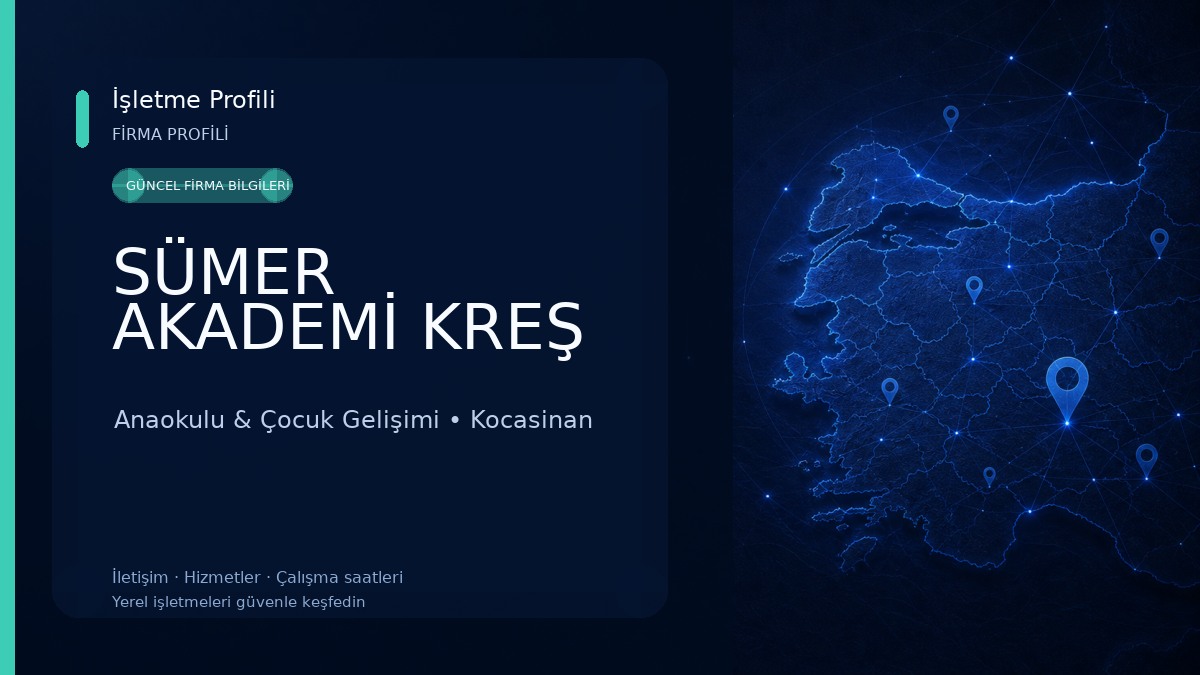 SÜMER AKADEMİ KREŞ Anaokulu & Çocuk Gelişimi