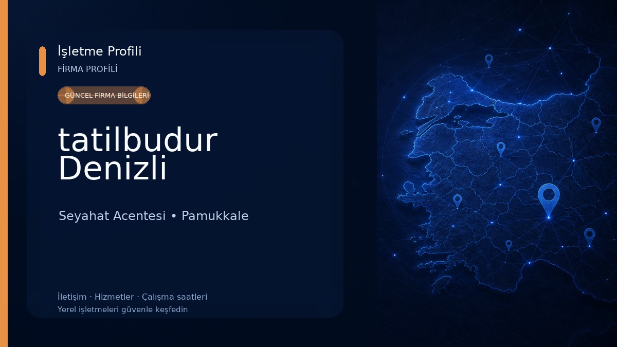 tatilbudur Denizli Seyahat Acentesi