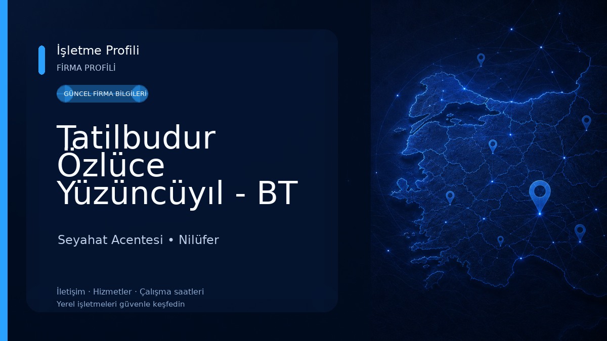 Tatilbudur Özlüce Yüzüncüyıl - BT Travel Seyahat Acentesi