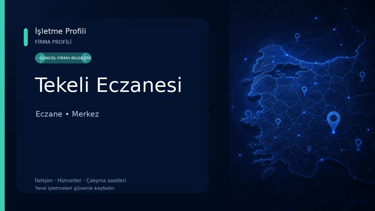 Tekeli Eczanesi 