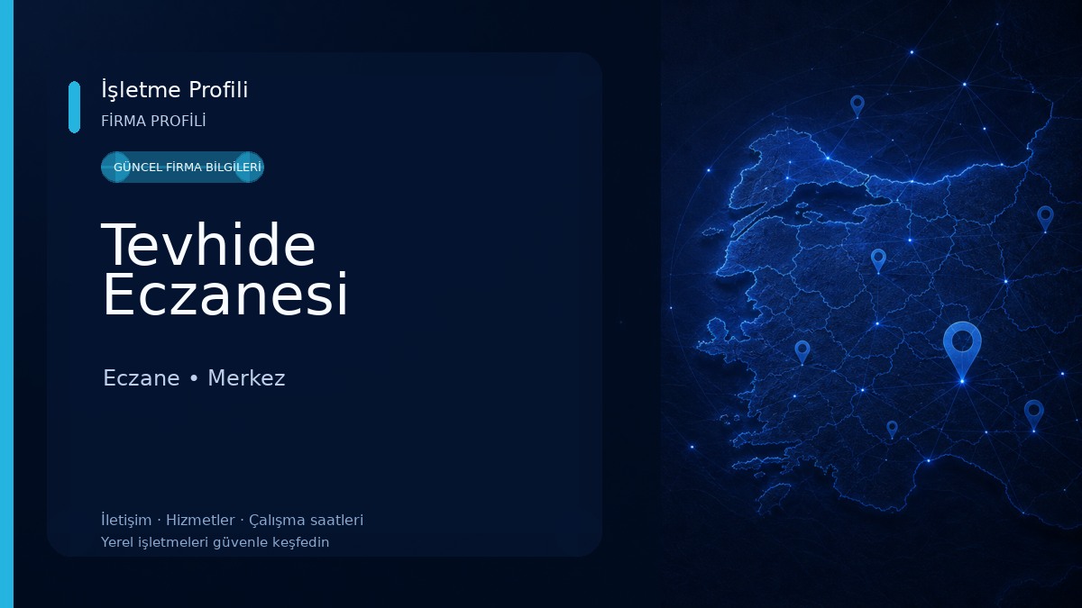 Tevhide Eczanesi