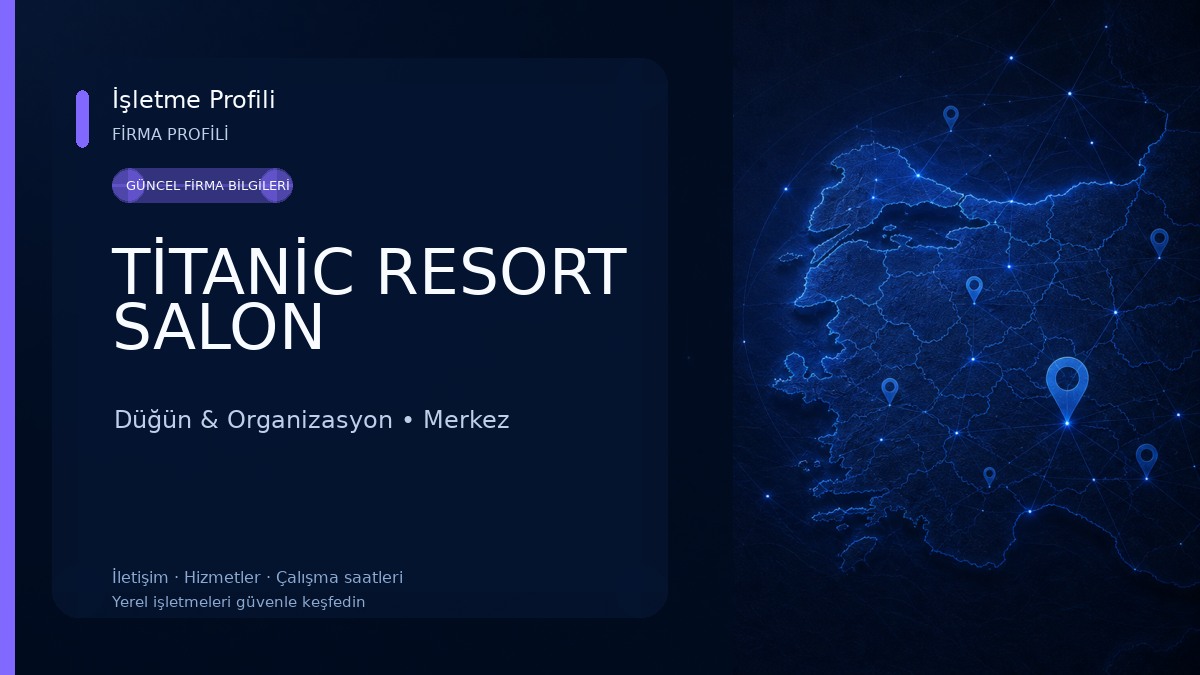 TİTANİC RESORT SALON Düğün & Organizasyon