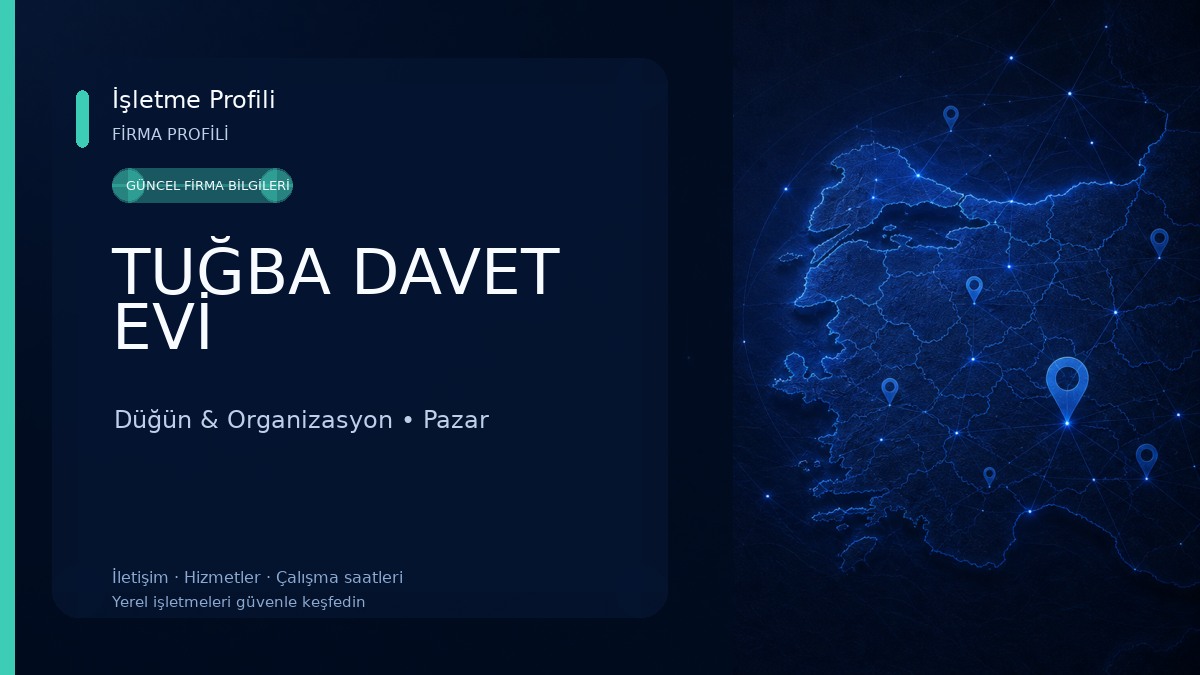 TUĞBA DAVET EVİ Düğün & Organizasyon