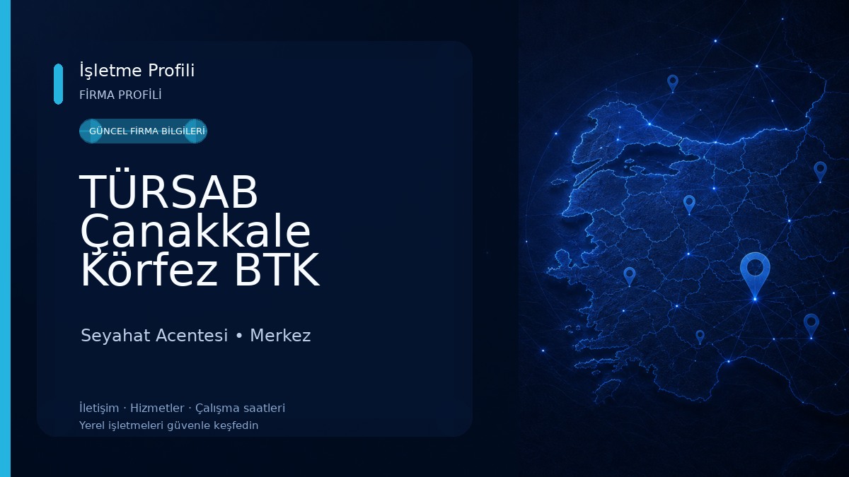 TÜRSAB Çanakkale Körfez BTK 