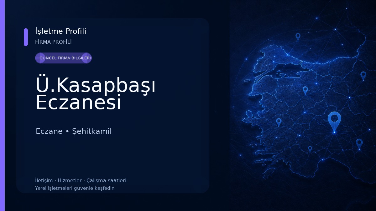 Ü.Kasapbaşı Eczanesi