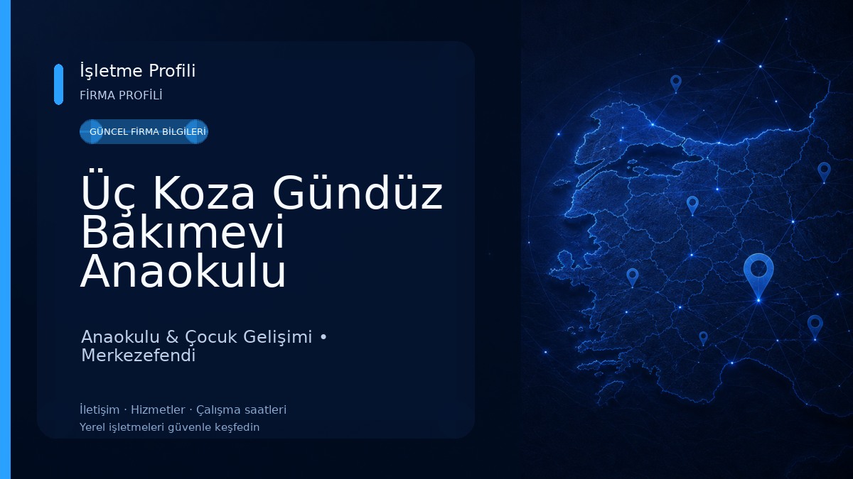 Üç Koza Gündüz Bakımevi Anaokulu Anaokulu & Çocuk Gelişimi