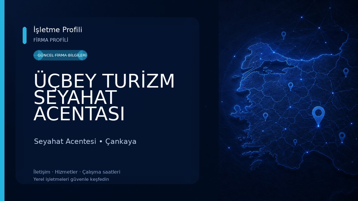ÜÇBEY TURİZM SEYAHAT ACENTASI Seyahat Acentesi