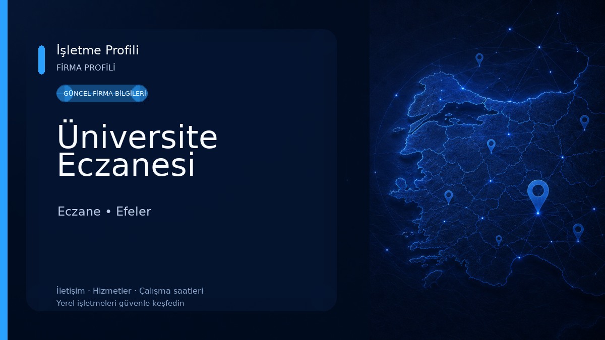 Üniversite Eczanesi