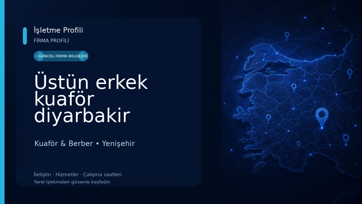Üstün erkek kuaför diyarbakir Kuaför & Berber