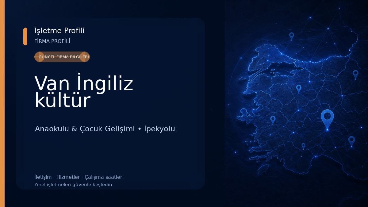 Van İngiliz kültür