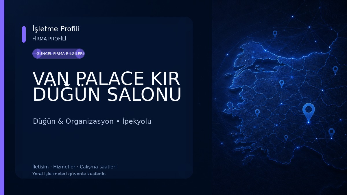 VAN PALACE KIR DÜĞÜN SALONU