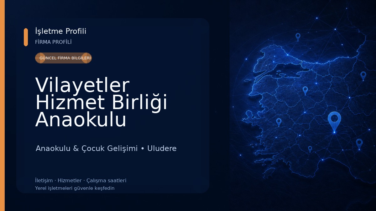 Vilayetler Hizmet Birliği Anaokulu