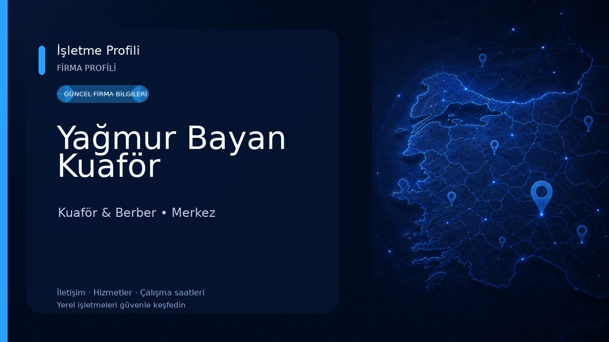 Yağmur Bayan Kuaför