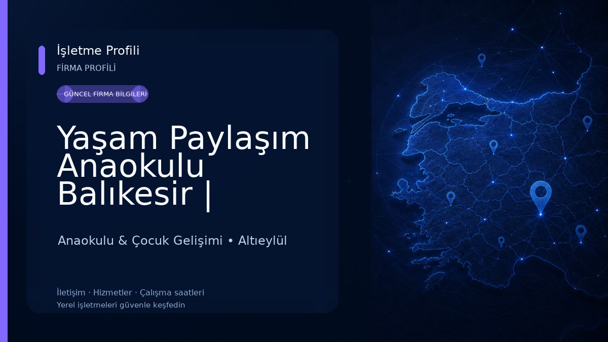 Yaşam Paylaşım Anaokulu Balıkesir | Balıkesirde Anaokulu | Balıkesirde Kreş | Balıkesirde Yaz Okulu Anaokulu & Çocuk Gelişimi