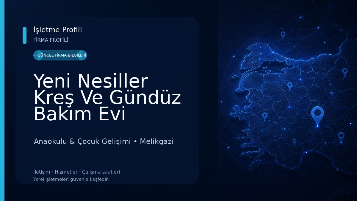 Yeni Nesiller Kreş Ve Gündüz Bakım Evi Anaokulu & Çocuk Gelişimi