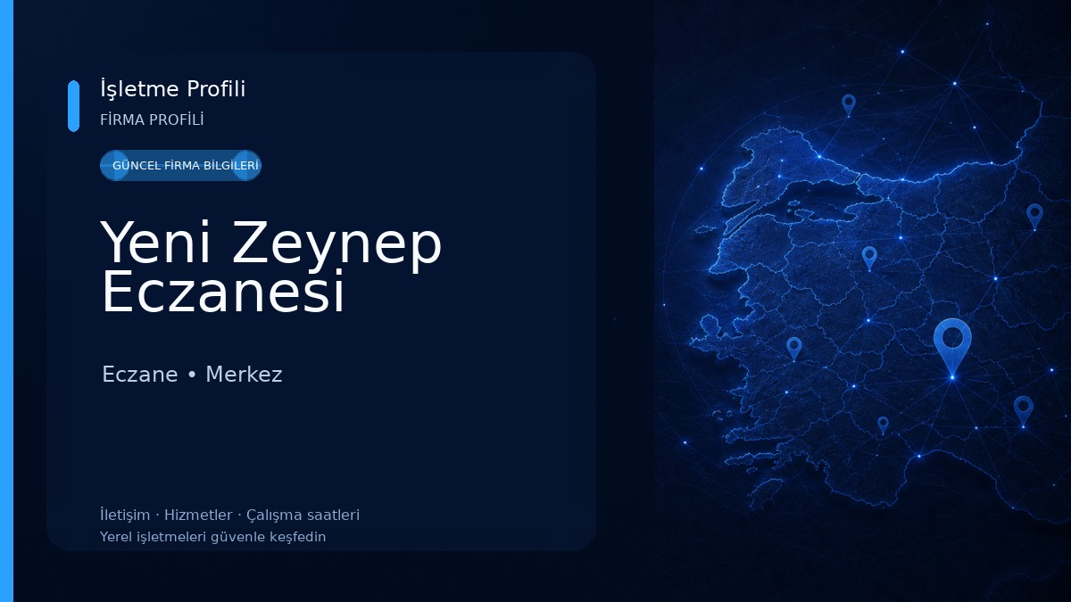 Yeni Zeynep Eczanesi