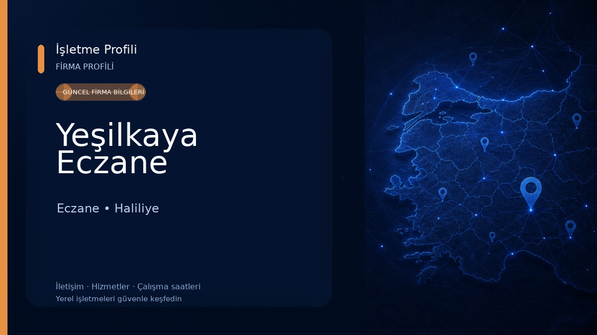 Yeşilkaya Eczane Eczane